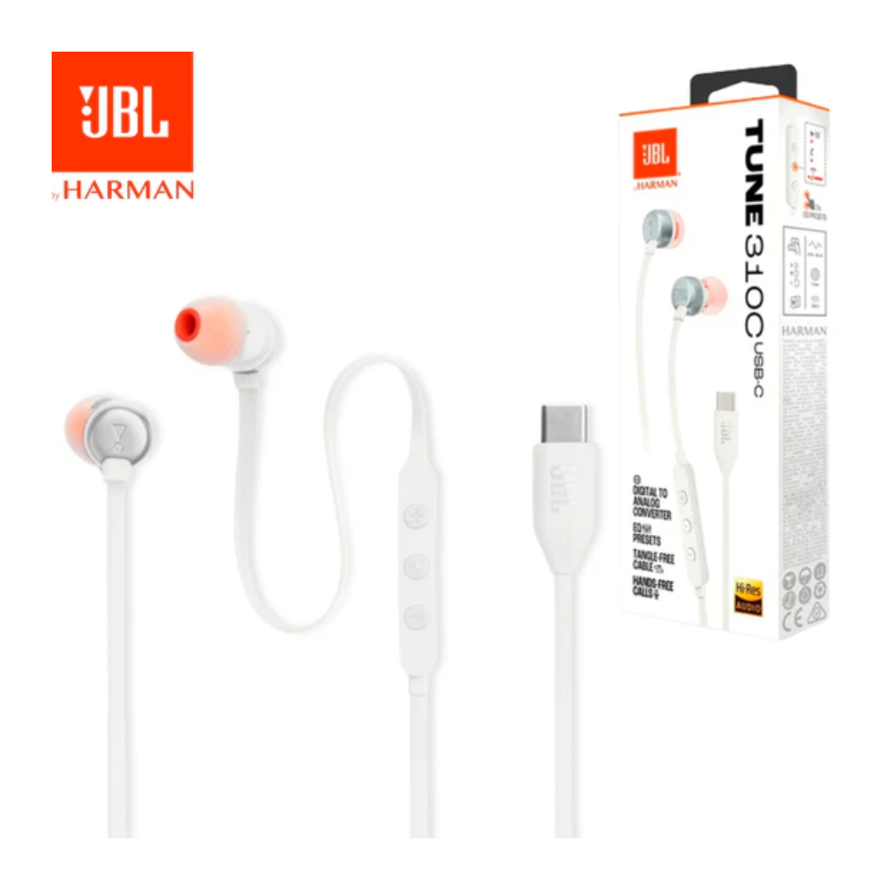 FU JBL AUDIFONOS USB-C HI-RES EXTRA BASS + ECUALIZADOR TUNE 310C - 3