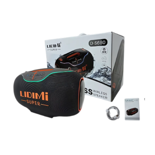 ARLANTE PORTÁTIL LIDIMI D-S680 300W – POTENCIA EXTREMA, BLUETOOTH Y ESTILO MODERNO - 4