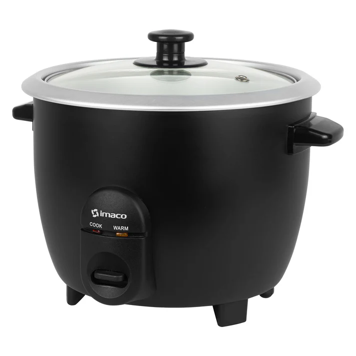 OLLA ARROCERA ELÉCTRICA IMACO RC15N 1.5L NEGRA | DISEÑO MODERNO Y SEGURO - 1
