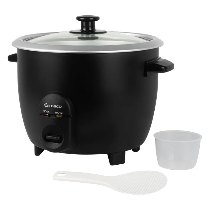 OLLA ARROCERA ELÉCTRICA IMACO RC15N 1.5L NEGRA | DISEÑO MODERNO Y SEGURO - 3
