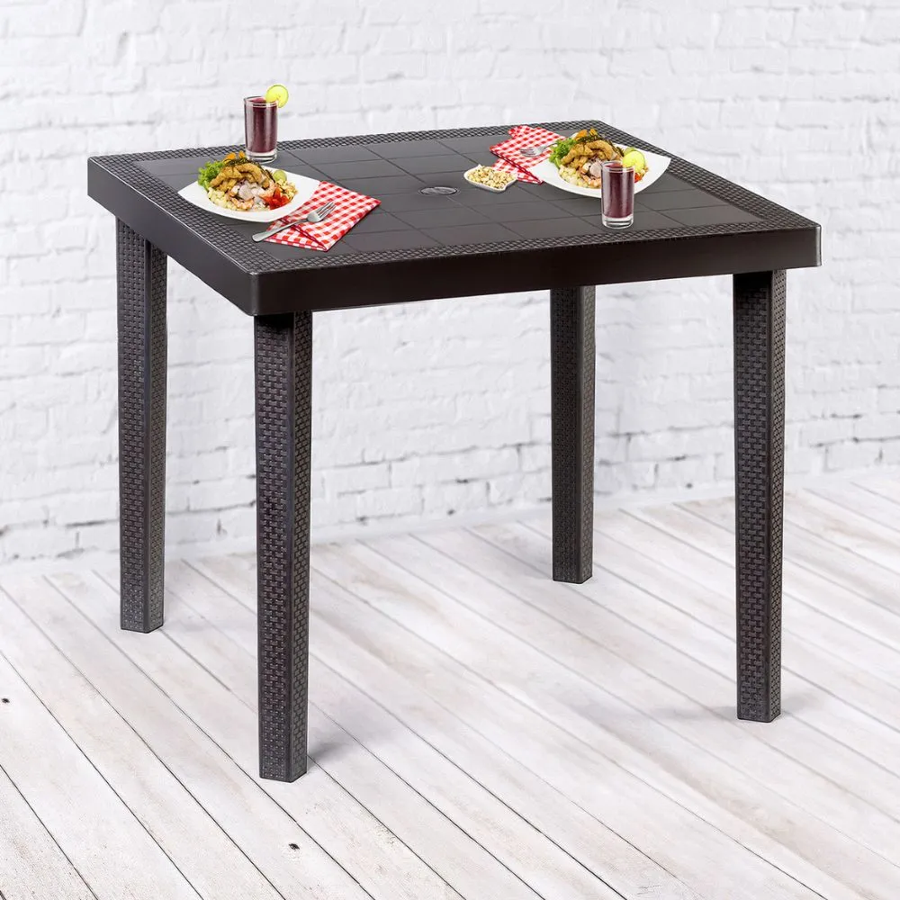 MESA DECORATIVA JAMAICA MIX CUADRADA DF022762 – ESTILO FUNCIONAL PARA HOGAR Y NEGOCIO - 3