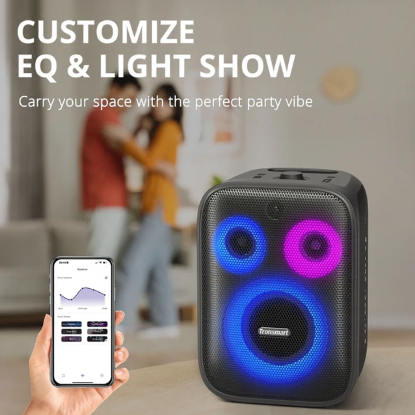 ALTAVOZ INALÁMBRICO TRONSMART HALO 200 DISEÑO PORTÁTIL IPX4 - 6
