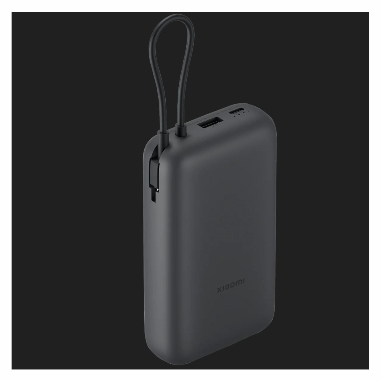 CARGADOR PORTATIL XIAOMI 20000 CON CABLE INTEGRADO - 1
