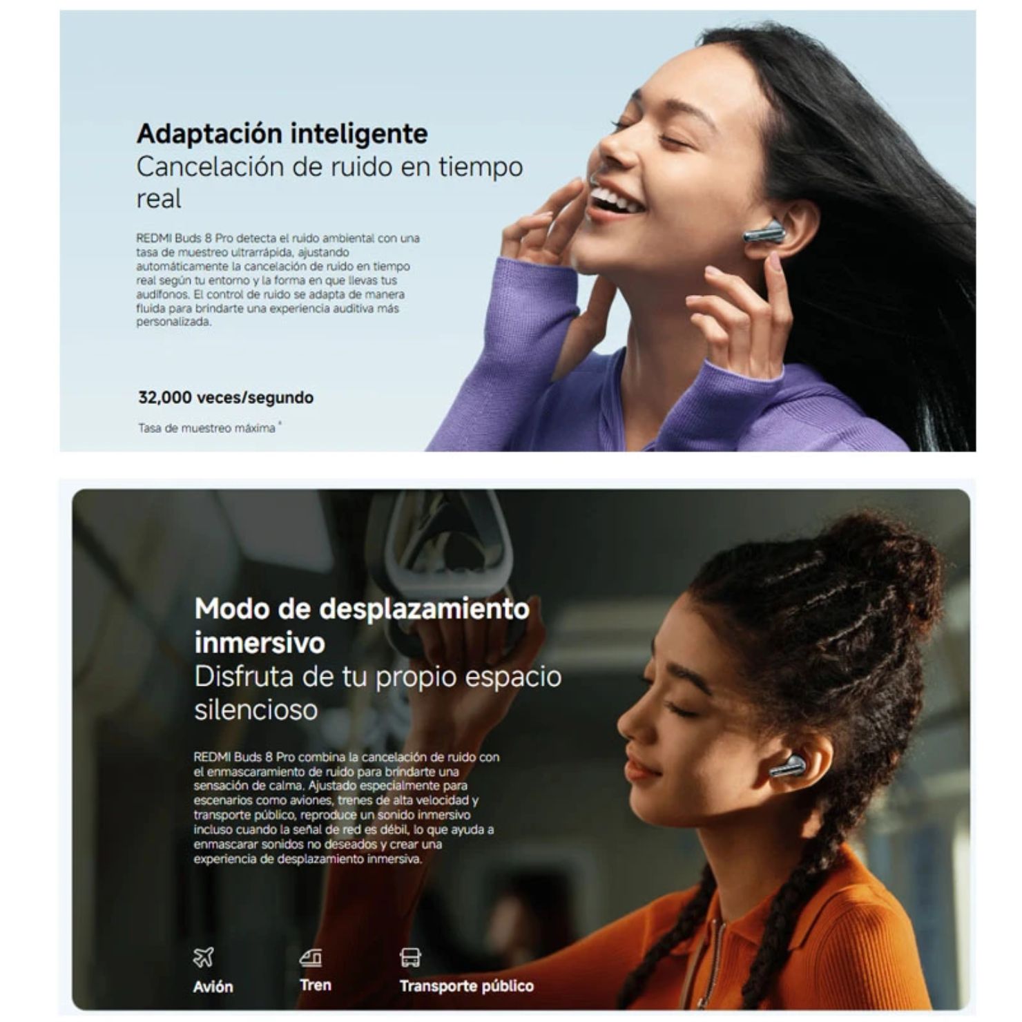 AUDIFONOS BLUETOOTH XIAOMI REDMI BUDS 8 PRO DOLBY AUDIO - 5