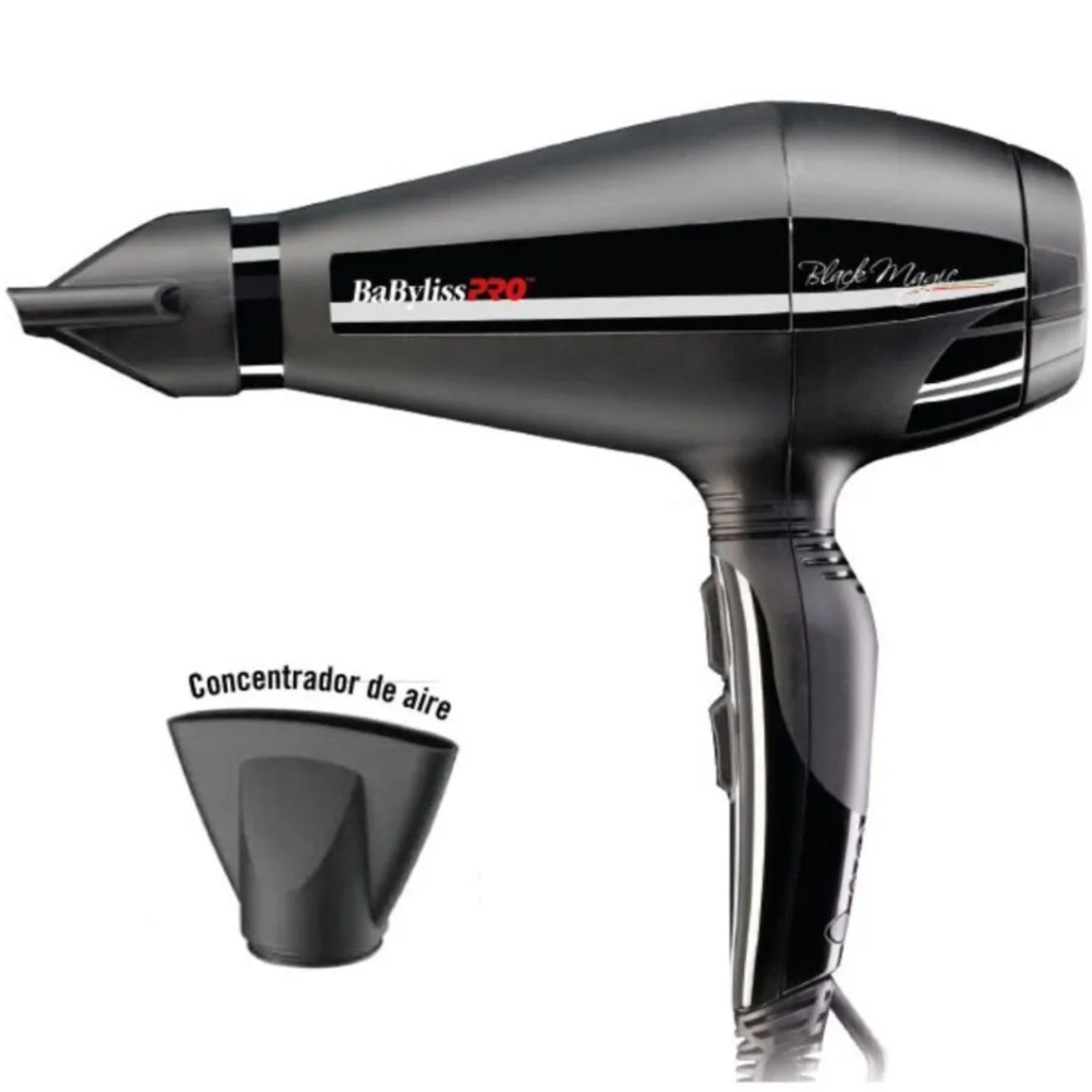 SECADORA PROFESIONAL BABYLISSPRO BLACK MAGIC 2000W TECNOLOGÍA IÓNICA - 4