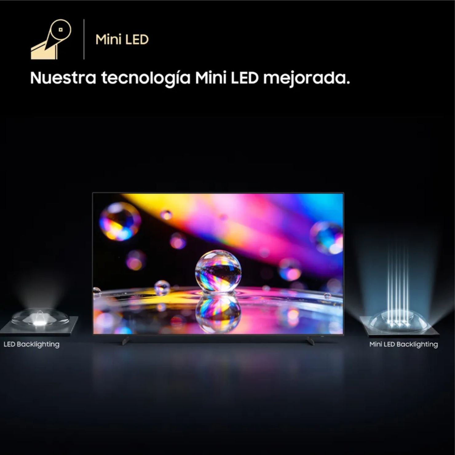 SMART TV SAMSUNG 55 PULGADAS VISION AI MINI LED UN55M70HAGXPE - 3