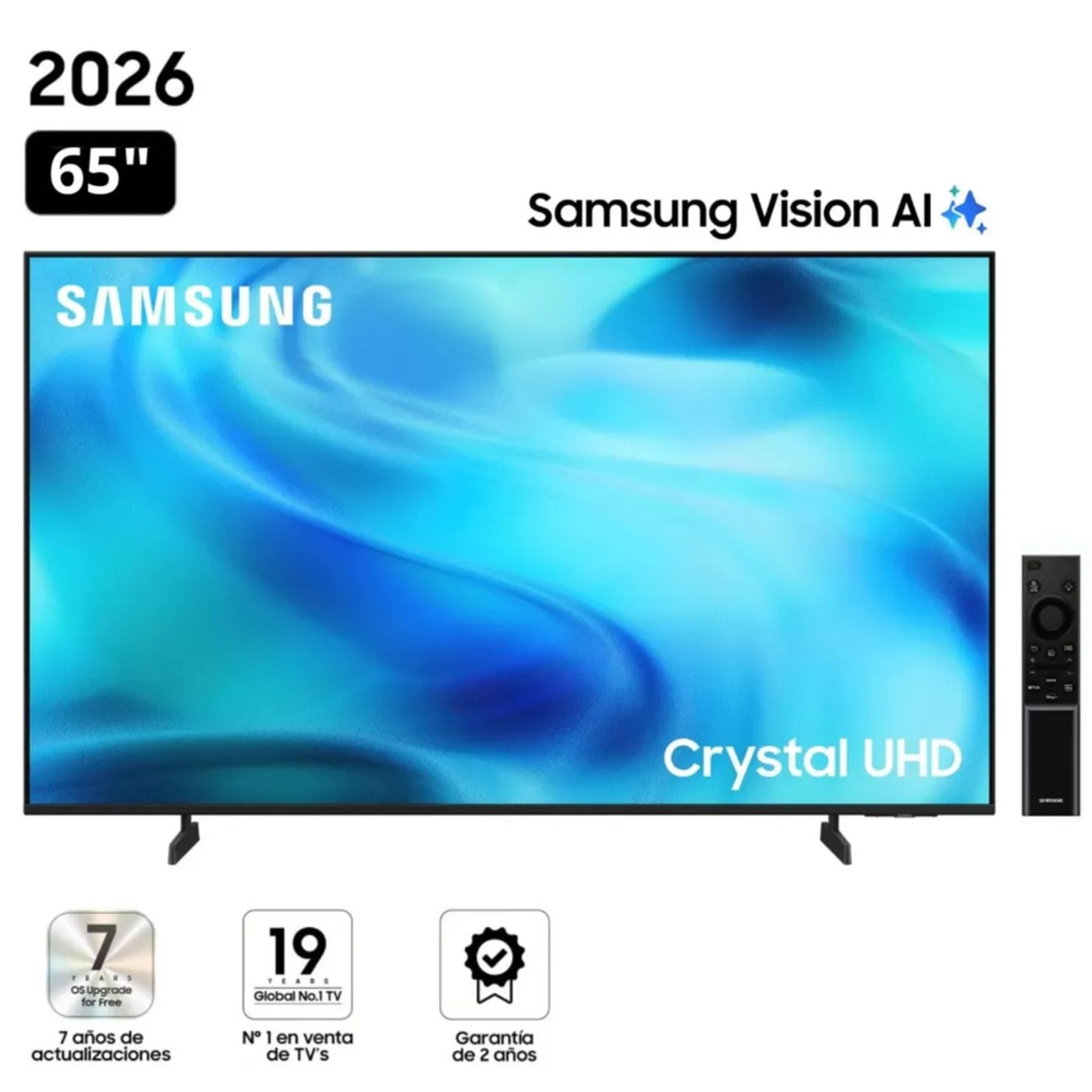 SMART TV SAMSUNG 65 PULGADAS 4K UHD HDR UN65U8000HGXPE 2026 - 1