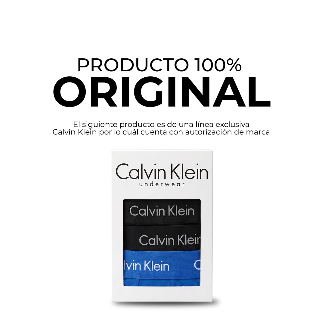 PACK X3 BOXERS CALVIN KLEIN UNDERWEAR TRUNKS MULTICOLOR - 1
