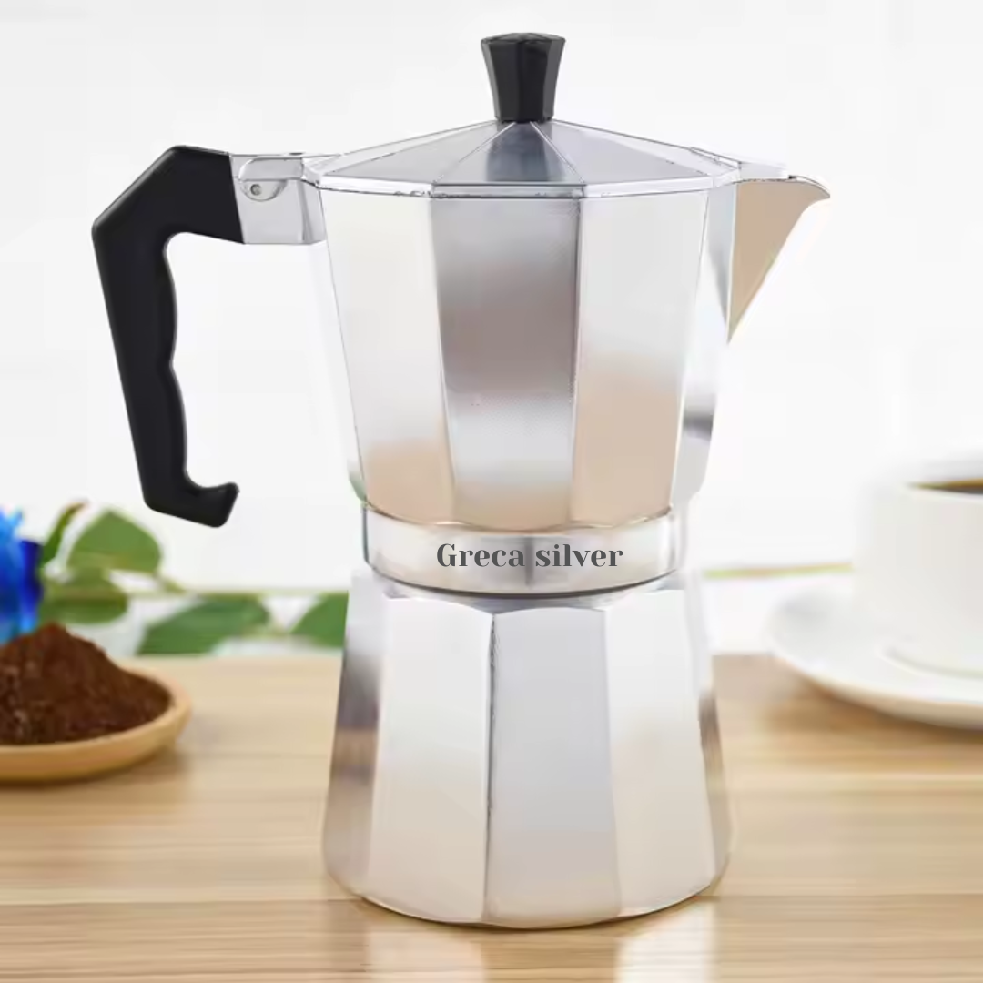 CAFETERA ALUMINIO MOKA ITALIANA 12 TZ - 2