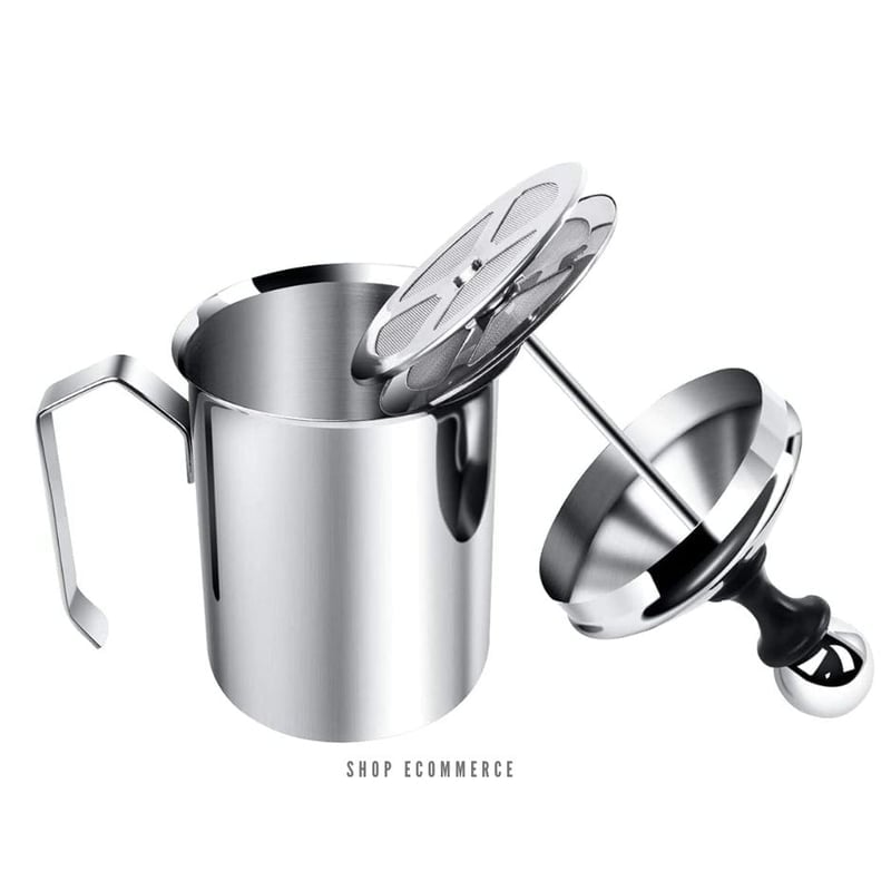 ESPUMADOR SILVER DE LECHE DOBLE MALLA 400ML - 1