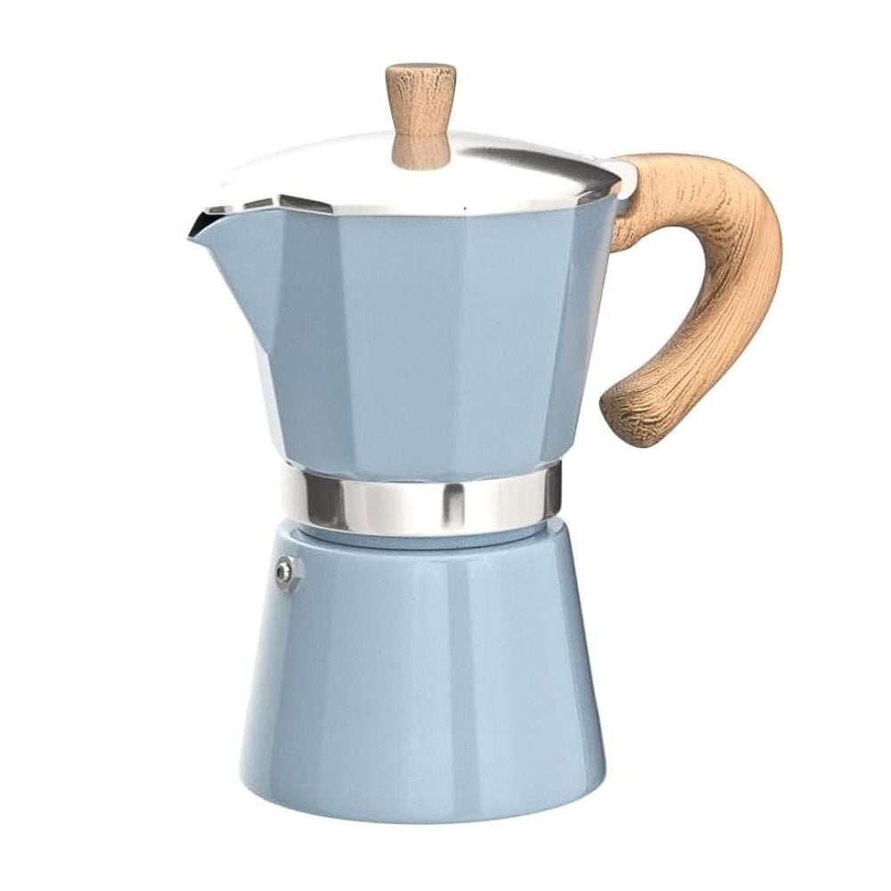 CAFETERA MOKA NEGRA MOKA ITALIANA + COCINA ELÉCTRICA - 1