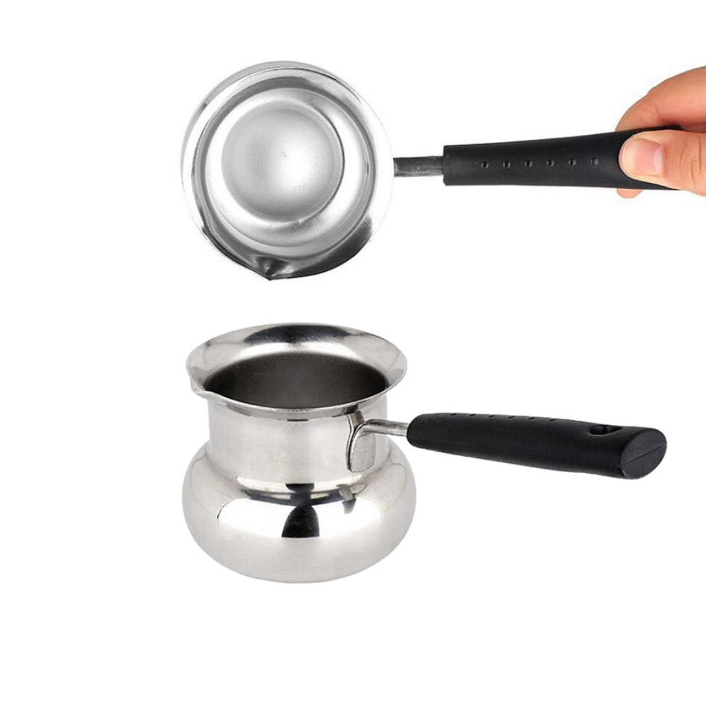 JARRA PLATEADO SILVER OLLA LECHERA ACERO INOXIDABLE 1 L - 6