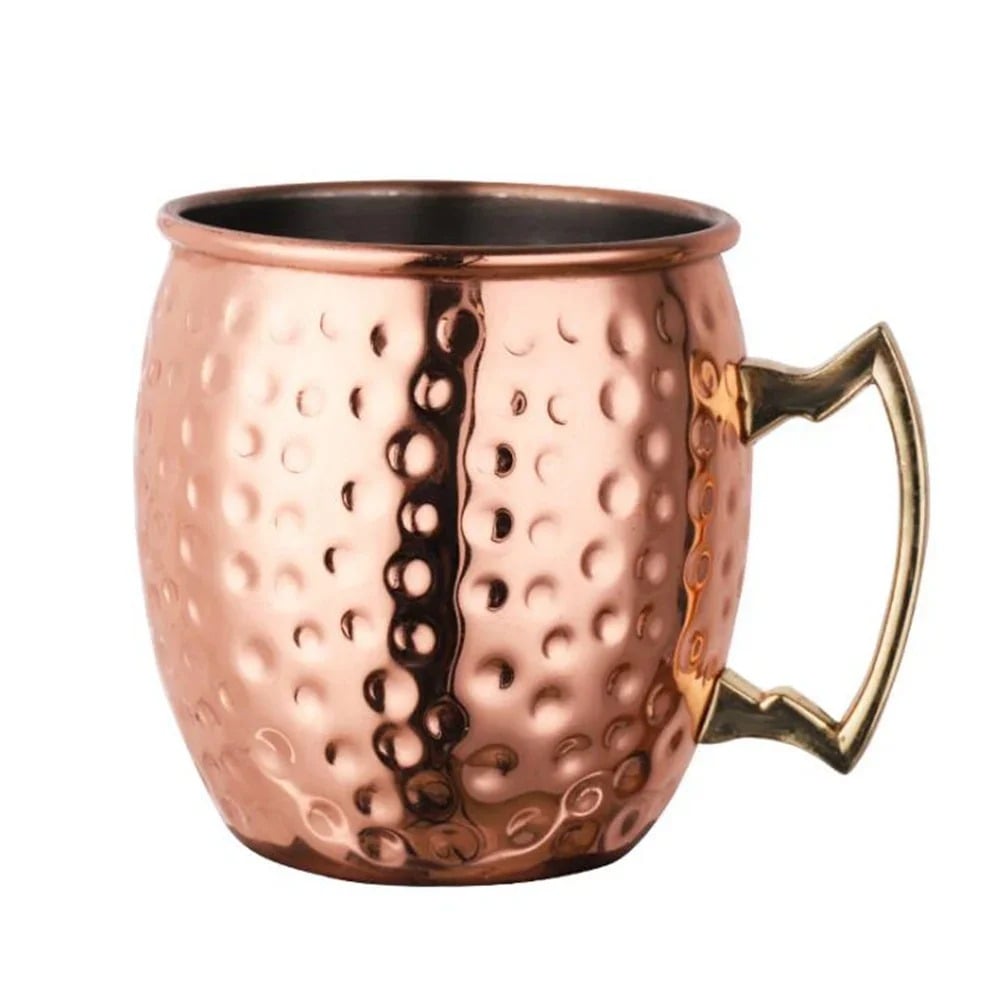 TAZA BAÑADA EN COBRE MOSCOW MULE ACERO - 1