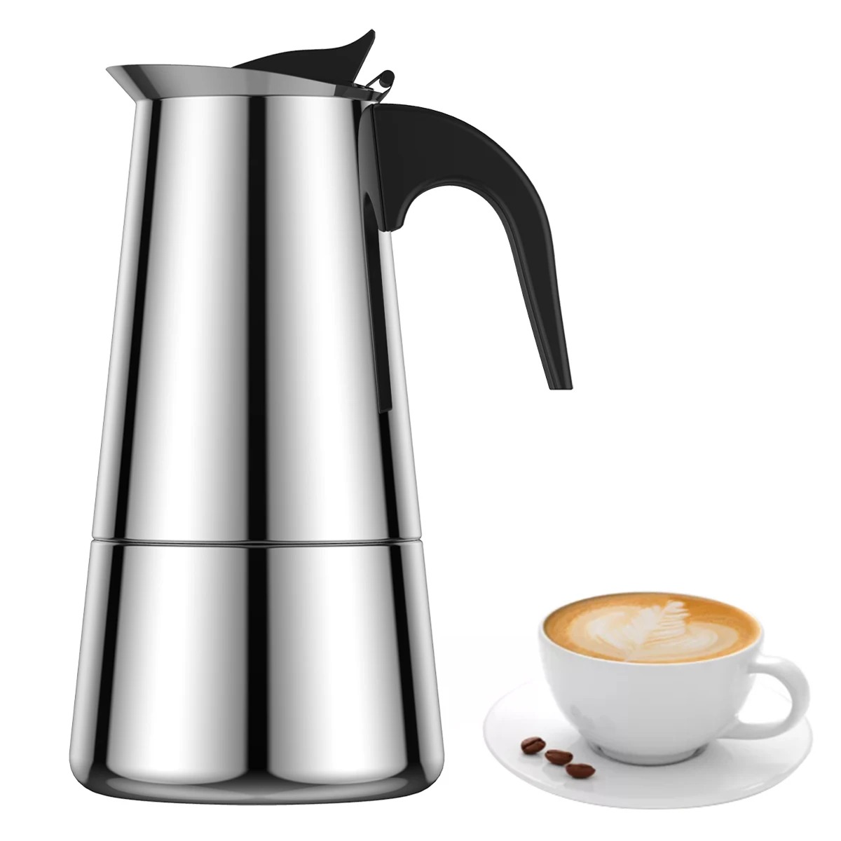 CAFETERA PARA CAFE ESPRESO 12 TAZAS - 5