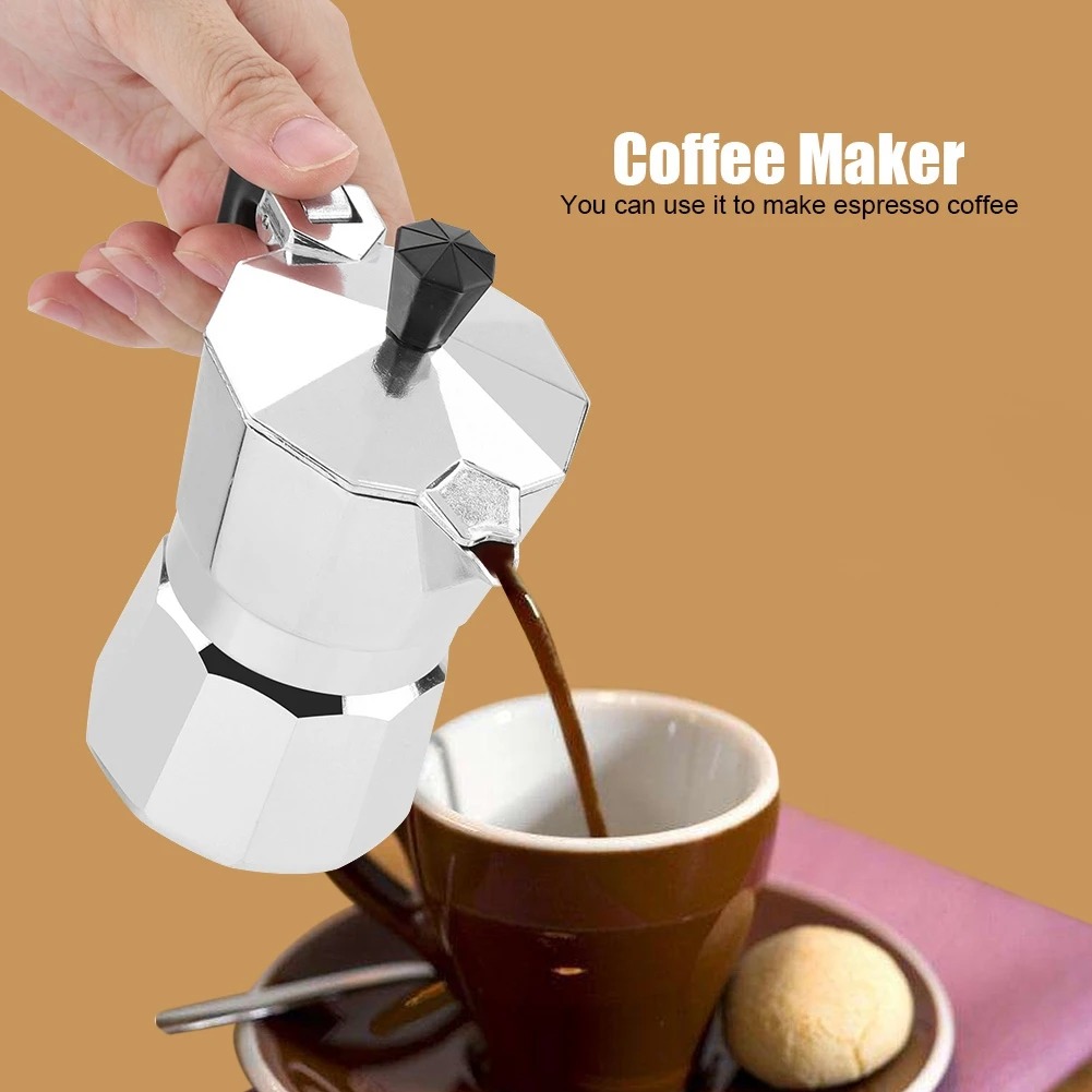 CAFETERA MOKA ITALIANA 100 ml - 3