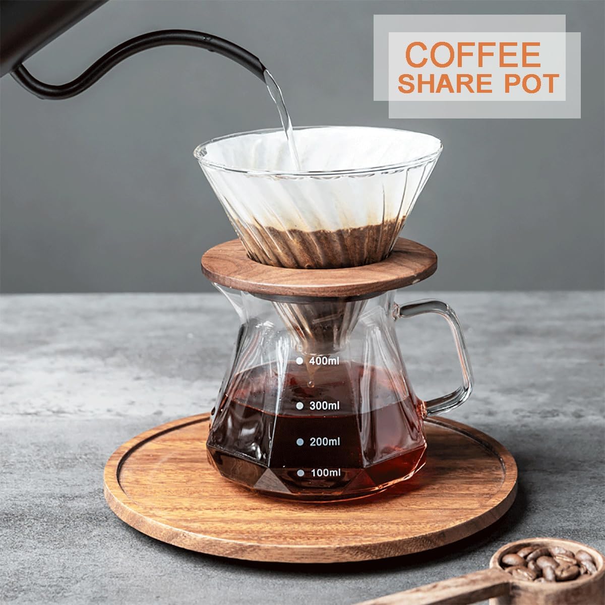 DECANTER DE CAFE 400 ML - 3