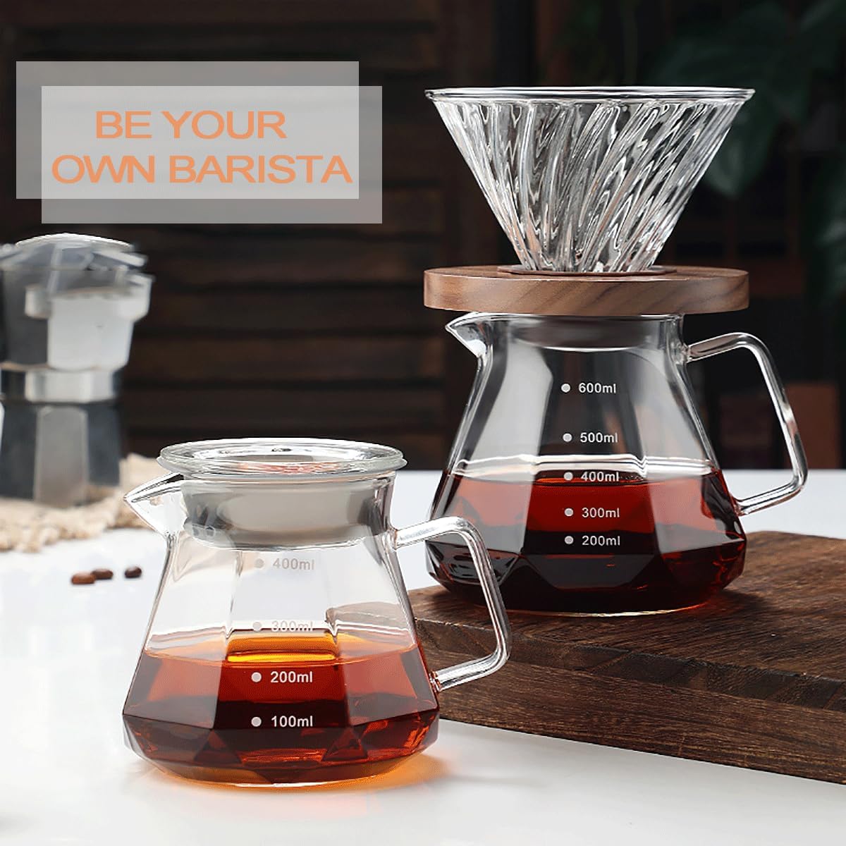 DECANTER DE CAFE 400 ML - 4