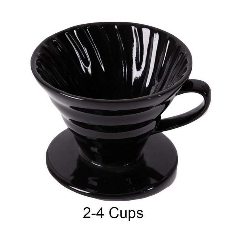 DRIPPER CERAMICO V60 NEGRO - 1