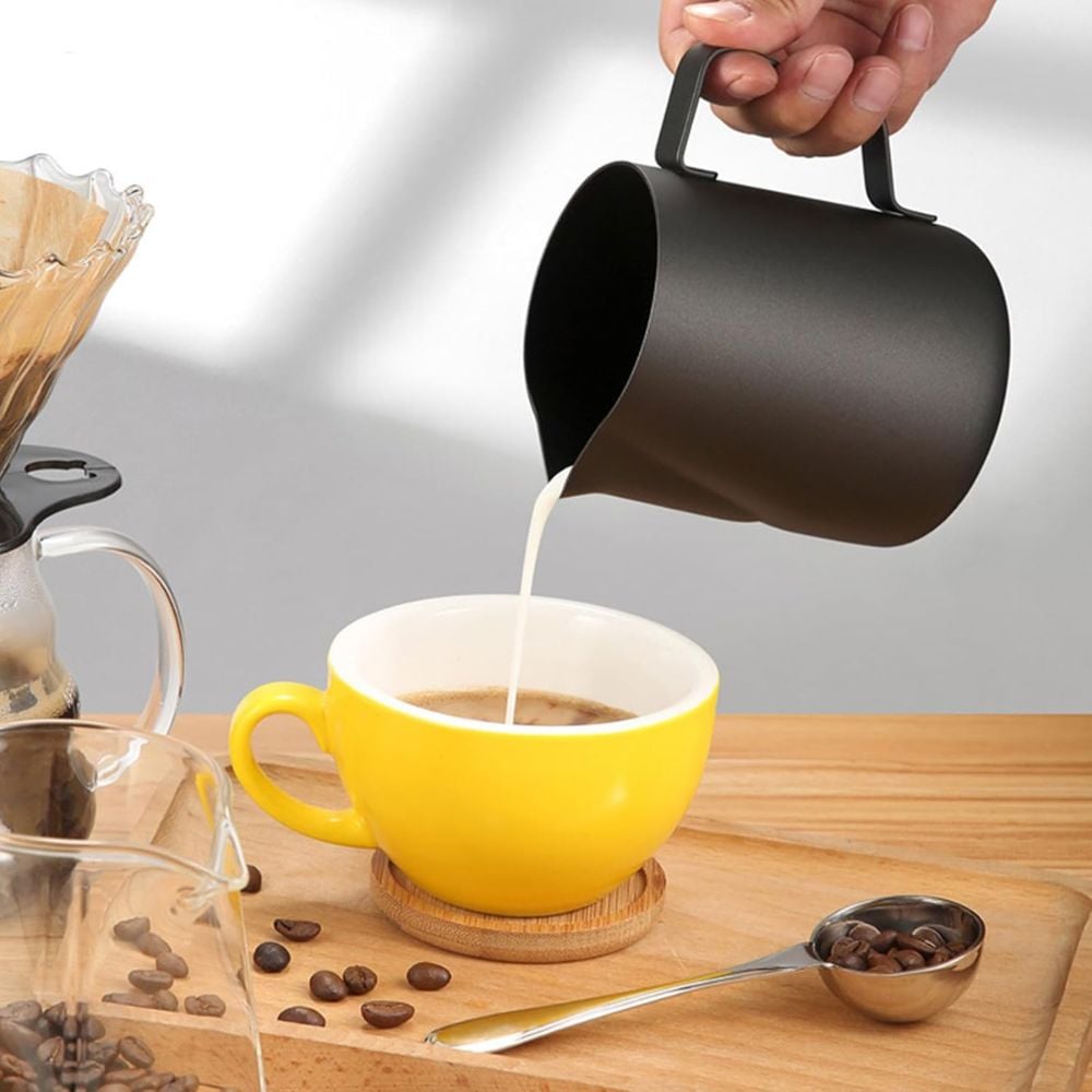 JARRA BARISTA NEGRO EN ACERO 550 ML - 1