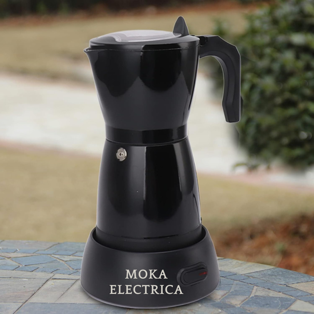 CAFETERA MOKA ITALIANA ELECTRICA 300 ML - 1