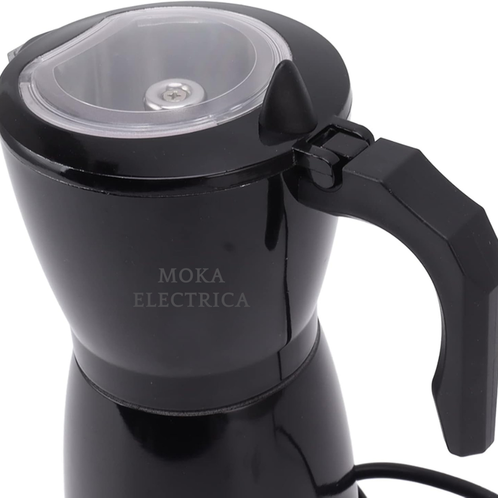 CAFETERA MOKA ITALIANA ELECTRICA 300 ML - 4
