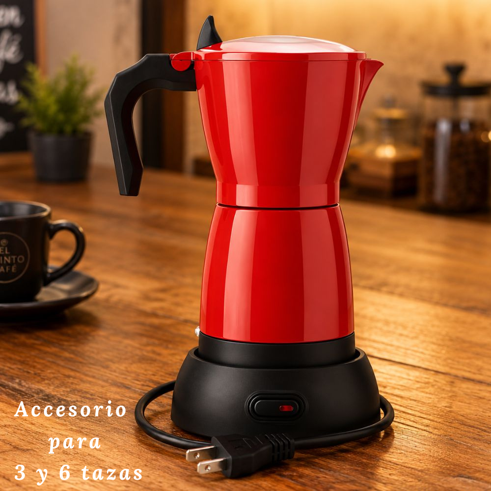 CAFETERA MOKA ITALIANA ELECTRICA - 1