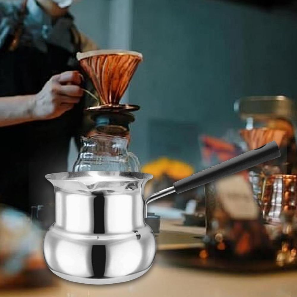 JARRA TURCA PARA CAFE DE ACERO INOXIDABLE - 1
