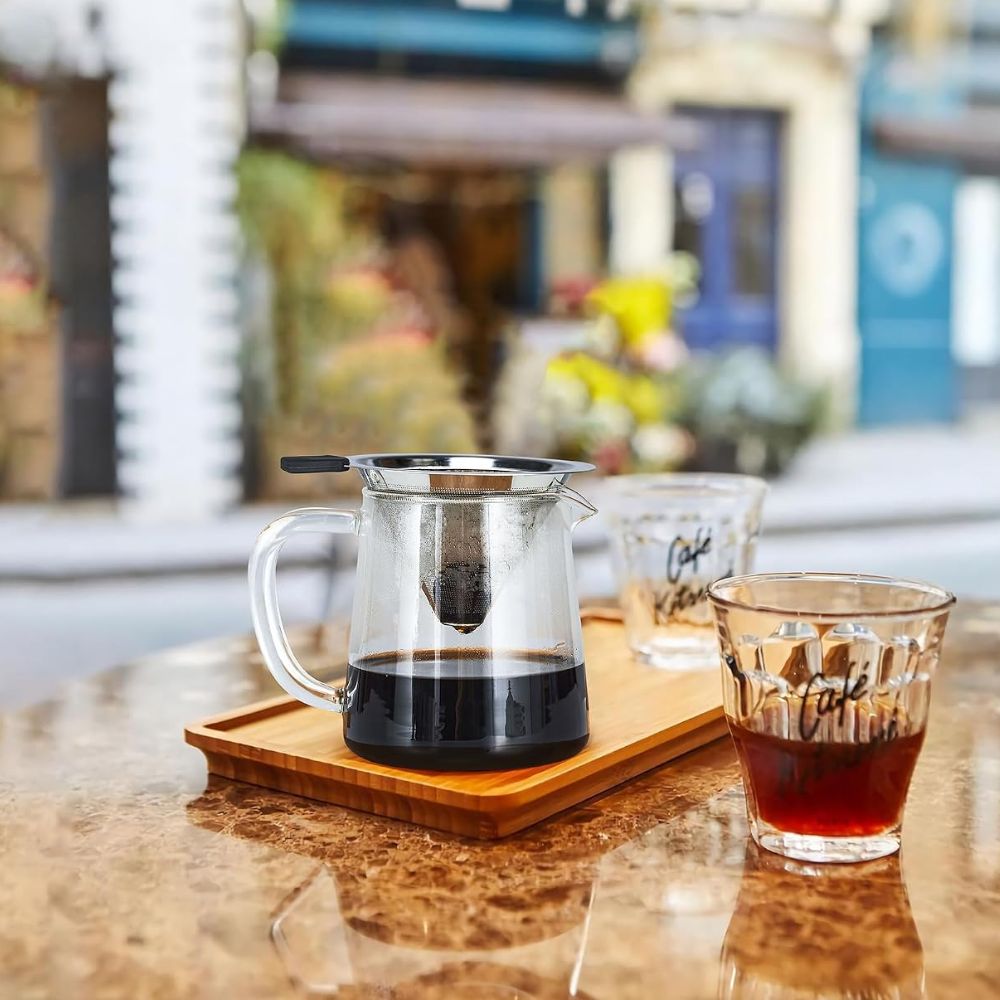 GOTERO CONICO DE ACERO PARA CHEMEX 400 ML - 4
