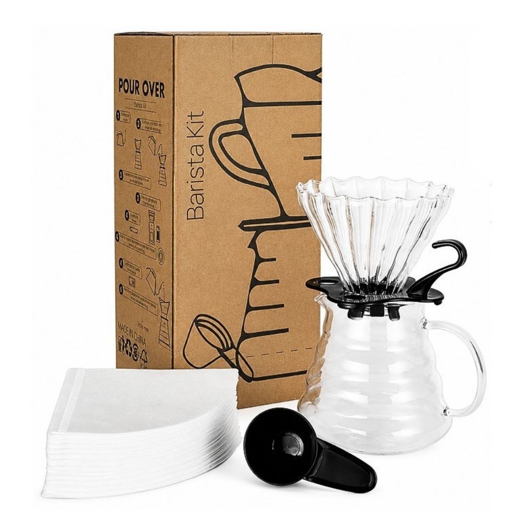 KIT ESPECIAL DE REGALO JARRA +DRIPPER+CUCHARA+FILTROS - 7