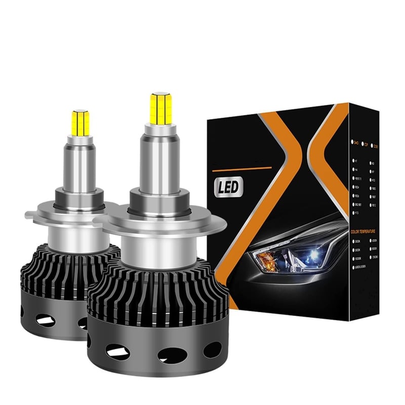 Ripley - SET FOCO LED PAR TECNOLOGÍA 360 GRADOS H4 ALTA BAJA