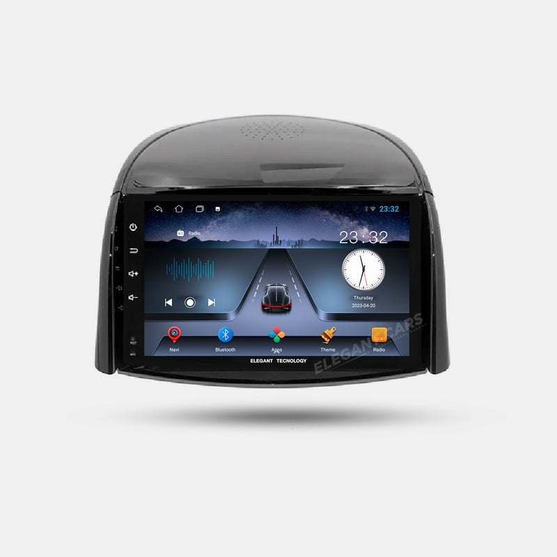 Autoradio Android 9" Pour Renault Koleos 2008-2016 - CarPlay/Android Auto Sans Fil, GPS, Wi-Fi, 4G - Compatible Caméra De Recul - 8