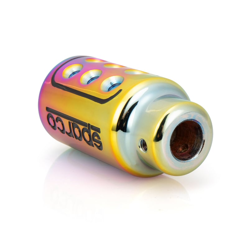 Perno Selector De Cambio Corto SICKSPEED - 5 Velocidades, Roscado 12x1.75, Color Blanco/Rojo