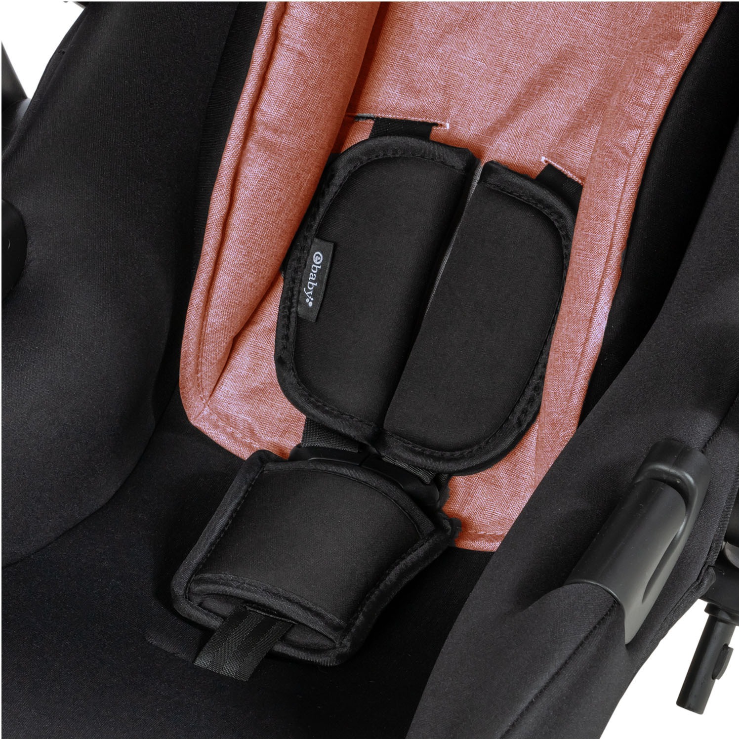COCHE MOISÉS TRAVEL SYSTEM EBABY «SPARROW» PORTA BEBÉ PINK - 6