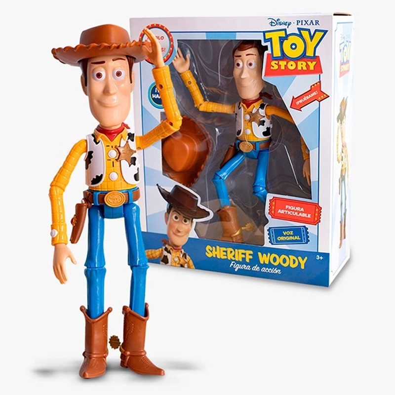 FIGURA DE ACCION WOODY THE SHERIFF TOY STORY DISNEY PIXAR - 1