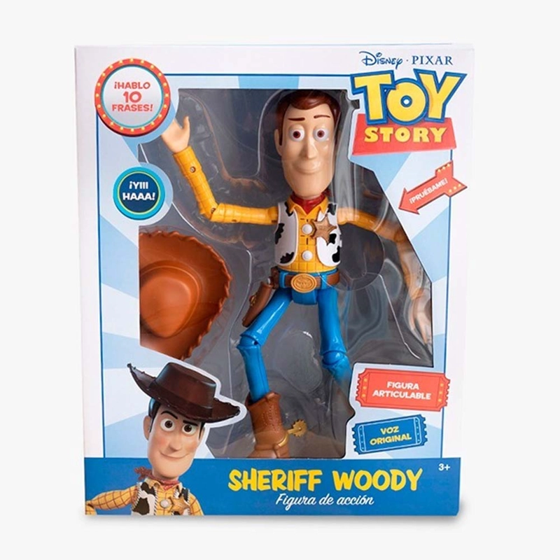 FIGURA DE ACCION WOODY THE SHERIFF TOY STORY DISNEY PIXAR - 3