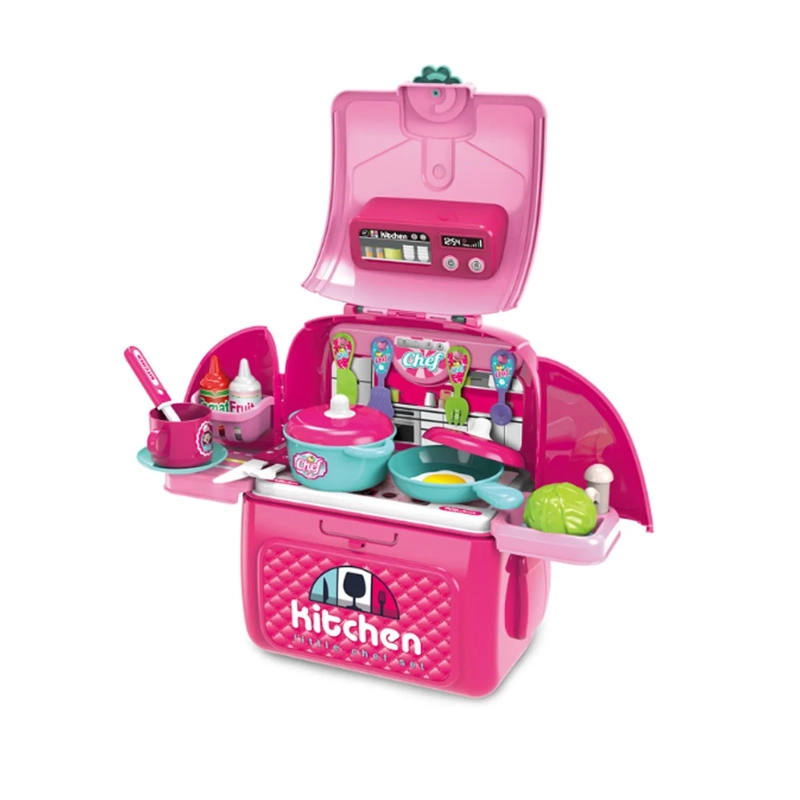 JUGUETE SET DE COCINA MOCHILA 2 EN 1 008-961A - 2
