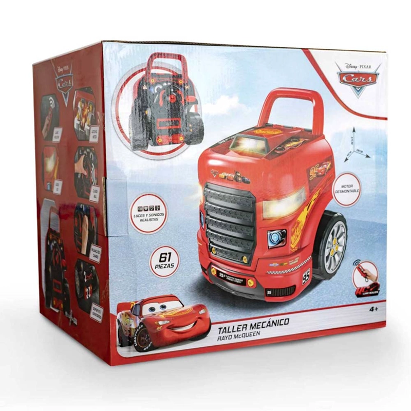 SET DE MOTOR DESMONTABLE CON LUCES Y SONIDO CARS DISNEY - 5