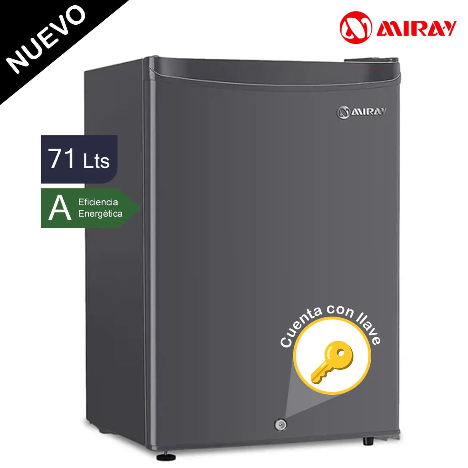 FRIGOBAR MIRAY RM-75X FROST 71L - 1