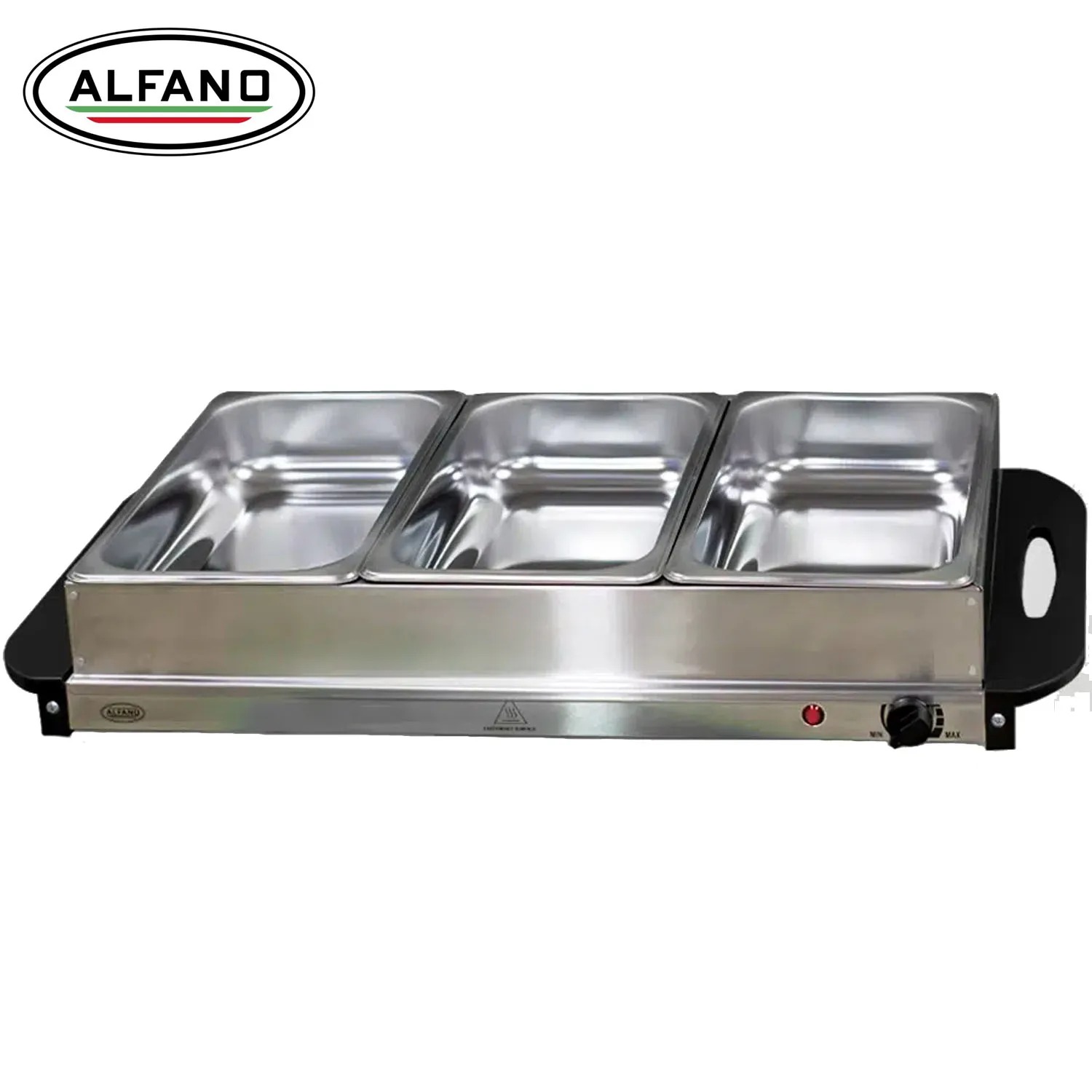 SAMOVAR CALENTADOR Y SERVIDO BUFFET DE 3 DIVISIONES - 2