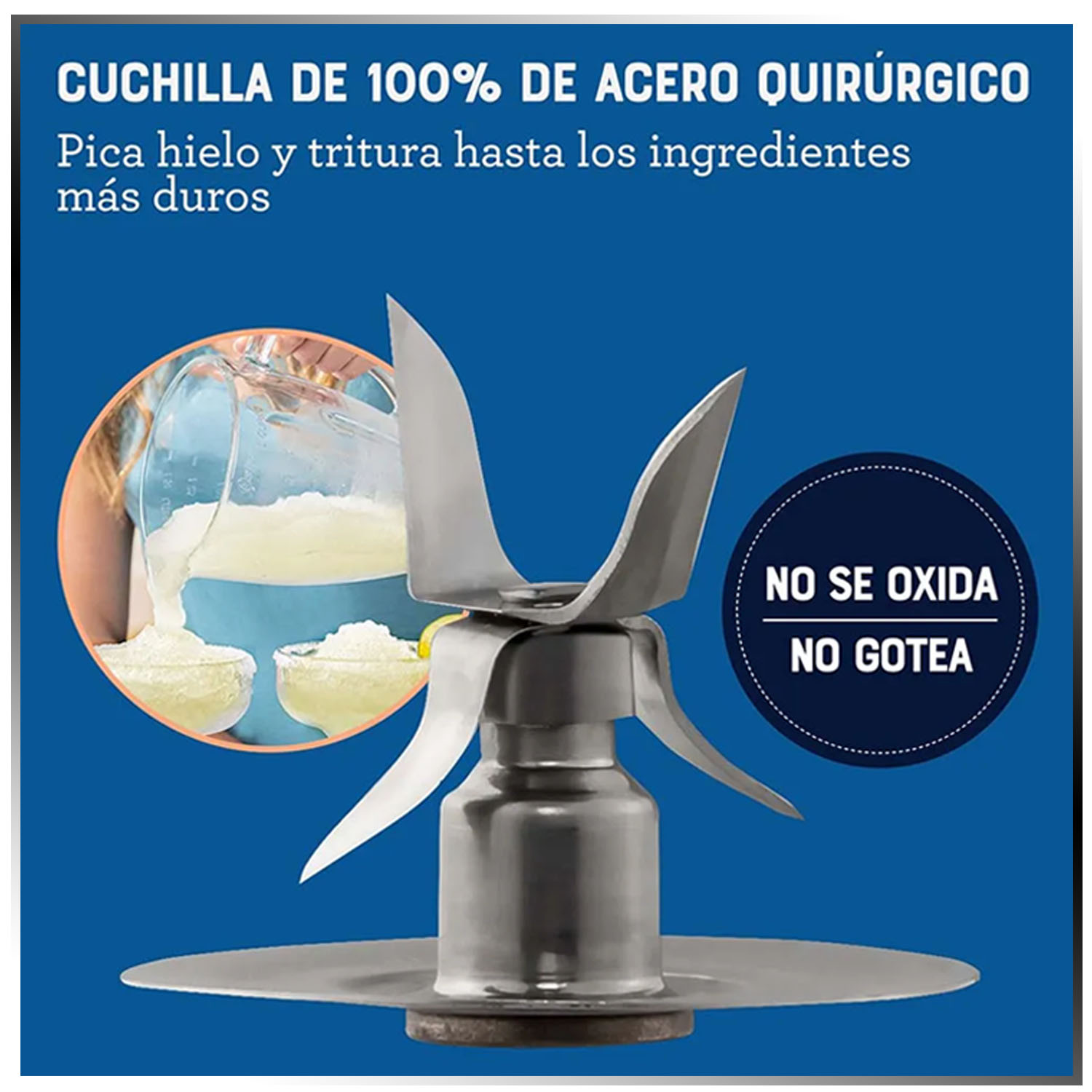 LICUADORA 1.5L OSTER CON 6 VELOCIDADES BLSTPEG GPB GRIS - 6