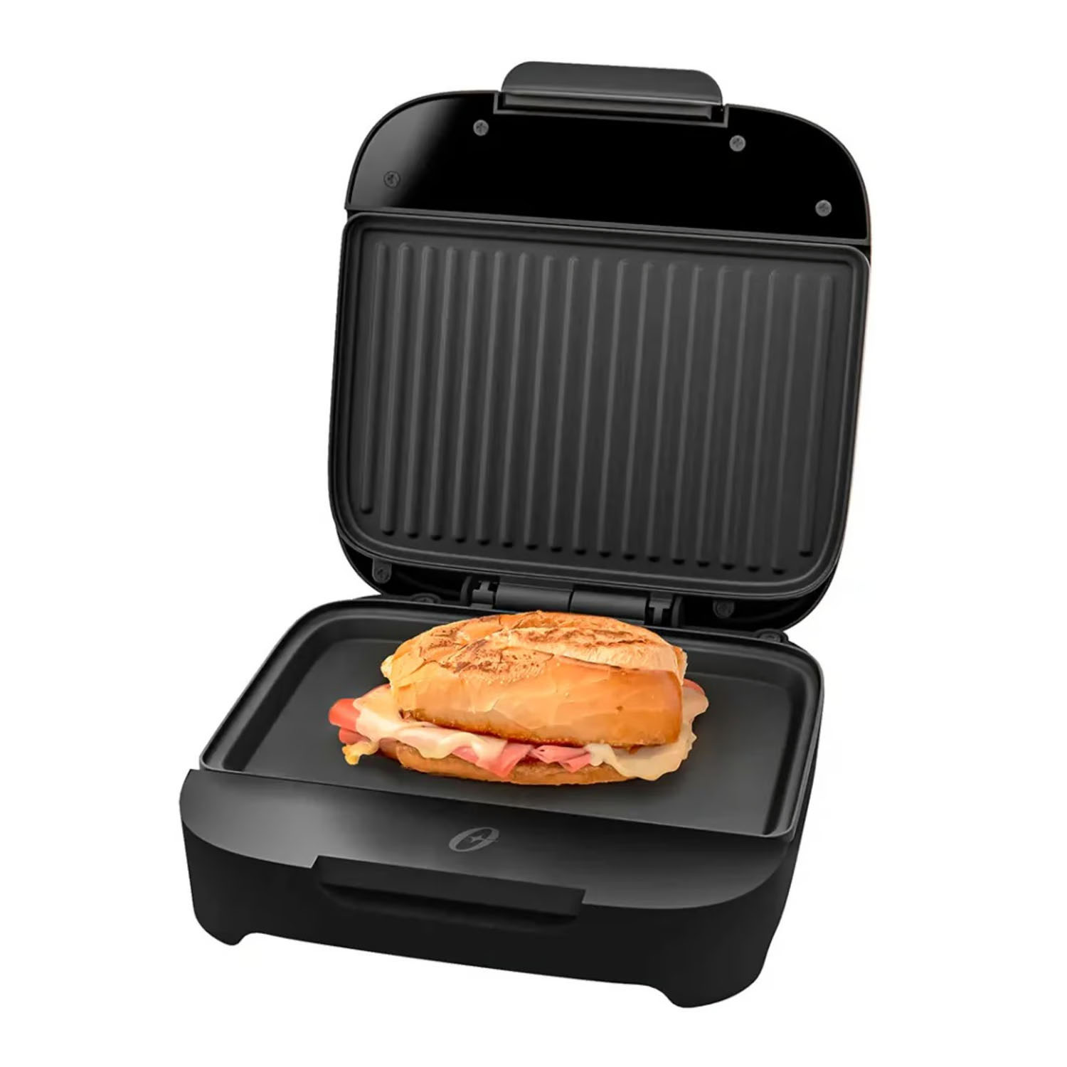 SANDWICHERA COMPACTA CON PLATOS HONDOS NEGRO CKSTSM400 OSTER - 2