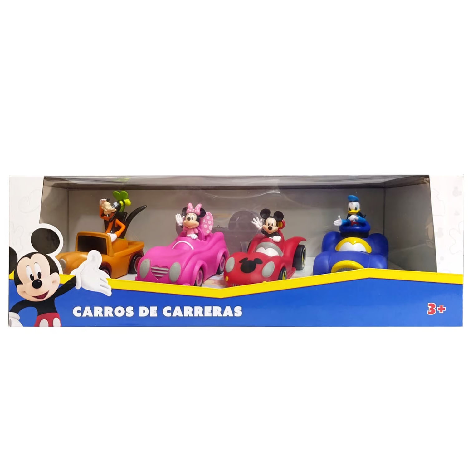 JUGUETE SET DE VEHÍCULOS MICKEY MOUSE Y SUS AMIGOS 4PCS DONALD - 2