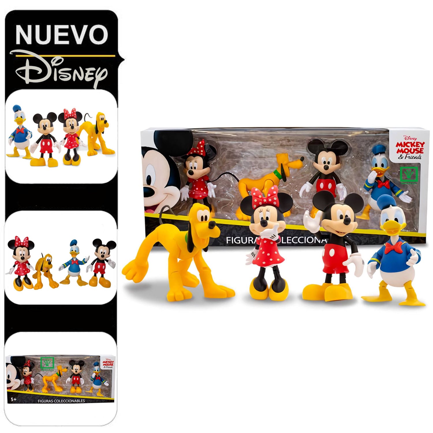 SET DE FIGURAS ARTICULABLES MICKEY MOUSE Y SUS AMIGOS - 1