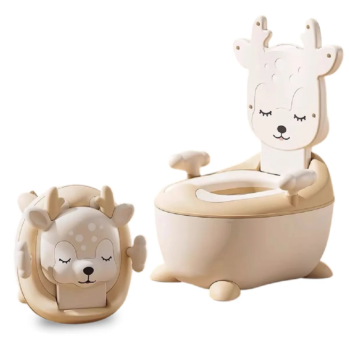 BACIN PARA BEBÉ «BAMBI» DE LUJO BEIGE - 2