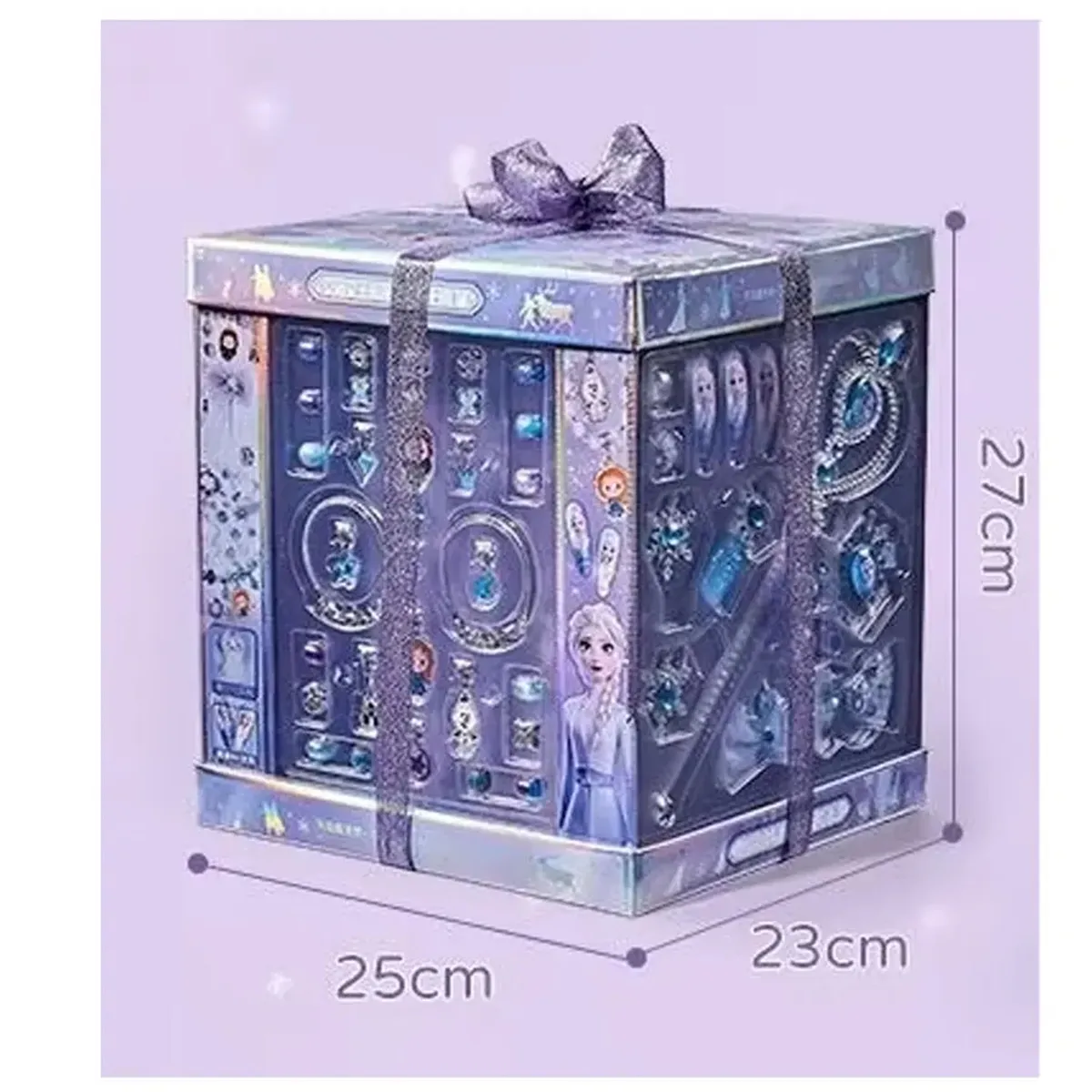 JUGUETE SET DE JOYAS Y CUENTAS DE FROZEN CON VARITA Y CORONA - 3