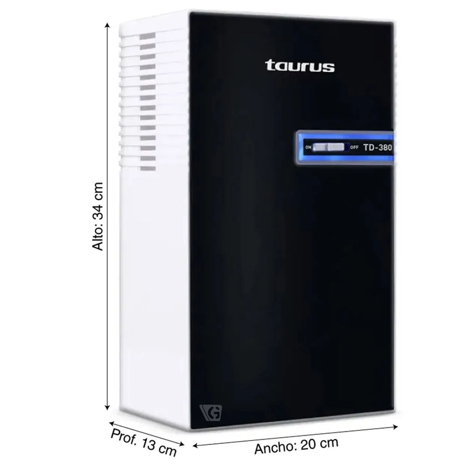 DESHUMEDECEDOR TAURUS TD-380 65W 380MLDÍA - 4