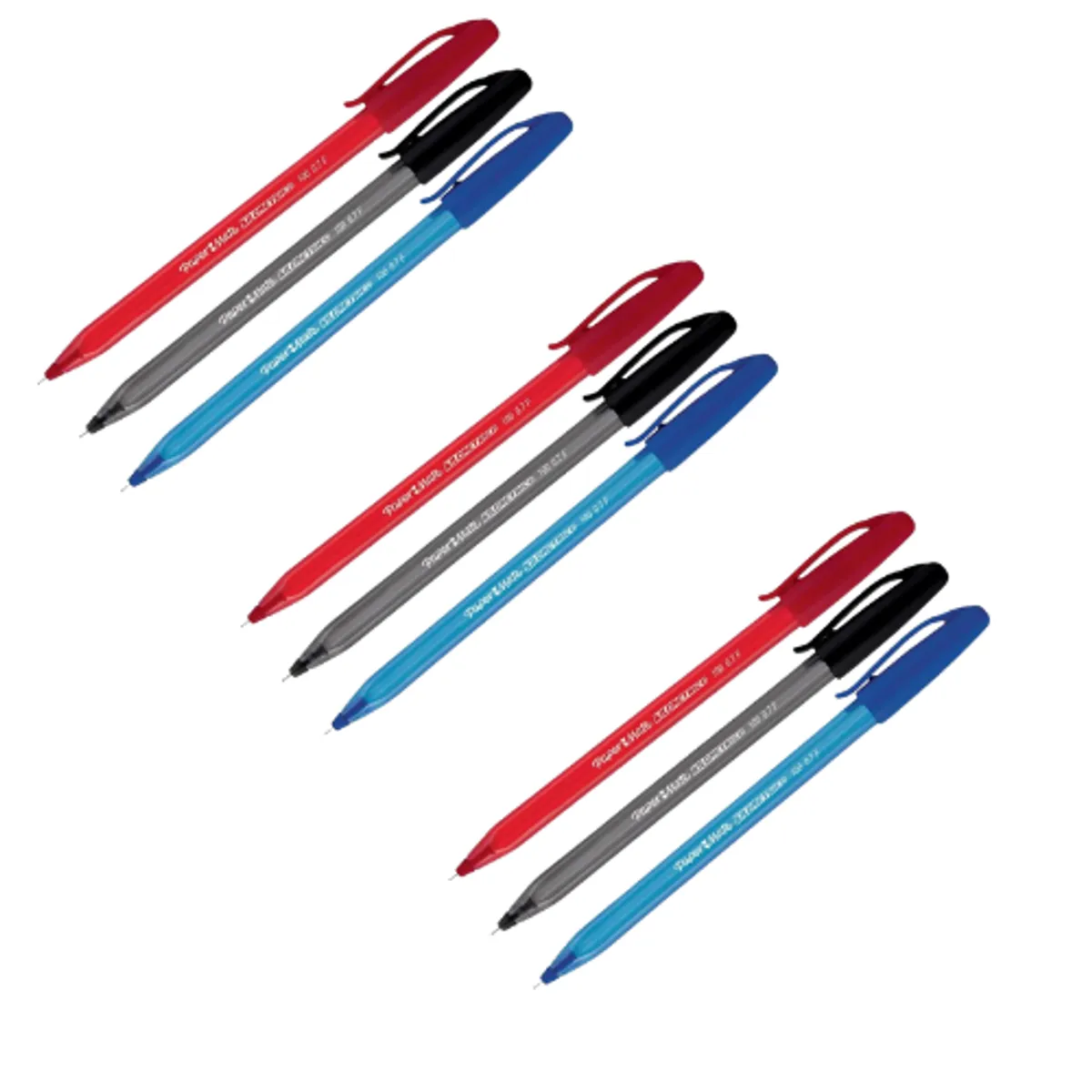 BOLÍGRAFO PAPER MATE KILOMÉTRICO INKJOY PUNTA FINA X3 - 2