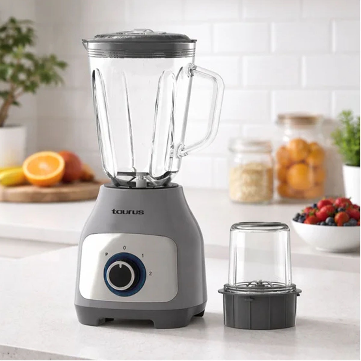 LICUADORA BLENDER TAURUS 600W MOD. SILVER PREMIUM - 4