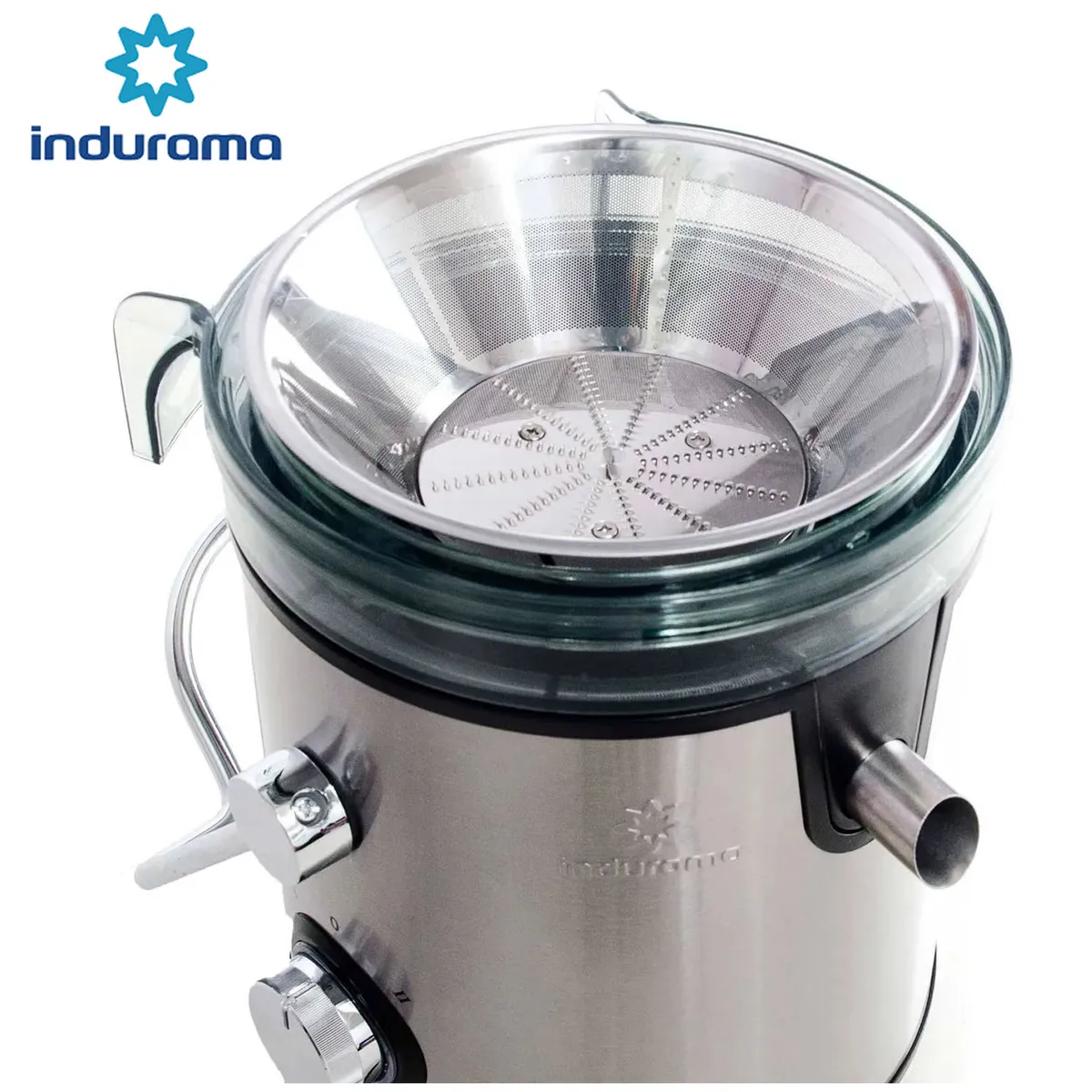 EXTRACTOR DE JUGO 1.1 LITROS INDURAMA EI-CR ACERO - 4