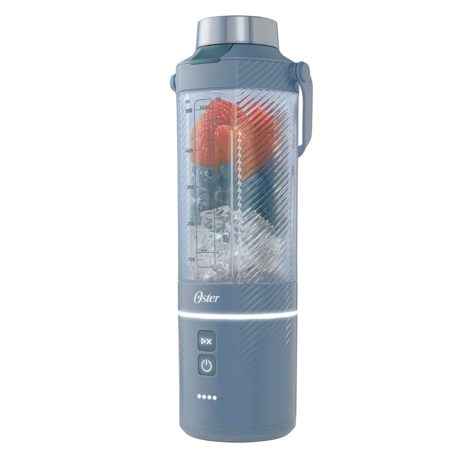 LICUADORA PORTÁTIL OSTER GOMAX, 590 ML , PARA SMOOTHIES, AZUL, BLSTGFP-MH20 - 2